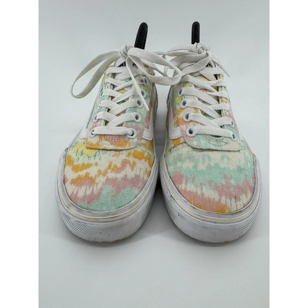 Vans Ward Psychedelic Tie Dye Canvas Low Top Sneakers 500714 Women's Size 9.5